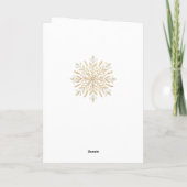 Kerstkaart voor mijn vriend kaart (Achterkant)
