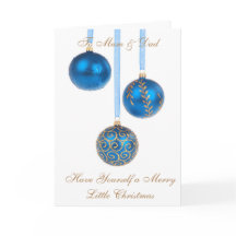 KERSTKAART VOOR MOM & DAD