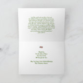 Kerstkaart voor muzikanten feestdagen kaart (Binnen)