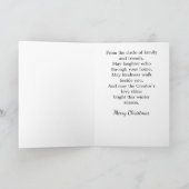 Kerstkaart voor Native Americans (Binnen)