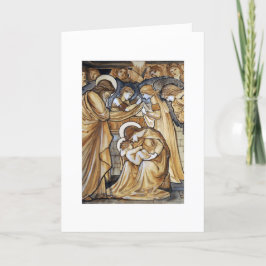 kerstkaart voor nativiteit bedankkaart