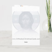 kerstkaart voor nativiteit feestdagen kaart (Achterkant)