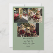 Kerstkaart voor nieuwe woning (Achterkant)