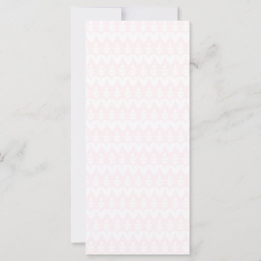 kerstkaart voor ontbijtkoek (Achterkant)