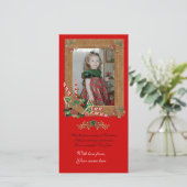 kerstkaart voor ontbijtkoek (Staand voorkant)