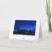 kerstkaart voor ontbijtkoek feestdagen kaart (Achterkant)