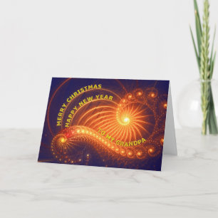 Kerstkaart voor Opa, Feestdagen Kaart