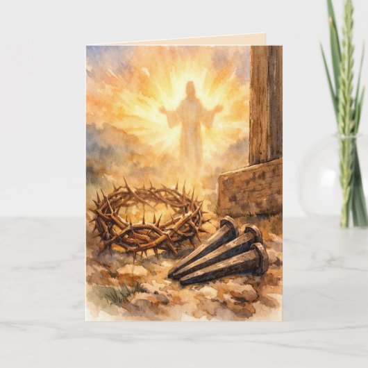 Kerstkaart voor Pasen Kaart (Voorkant)