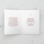 kerstkaart voor pastoor feestdagen kaart (Binnen)