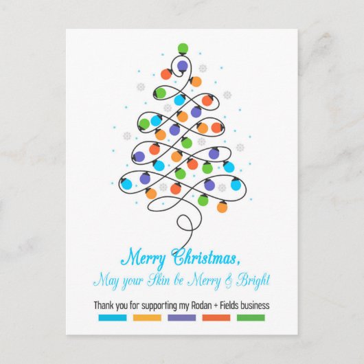 Kerstkaart voor RandF-consultants Feestdagenkaart (Voorkant)