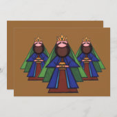 Kerstkaart voor religieuze doeleinden (Voorkant / Achterkant)