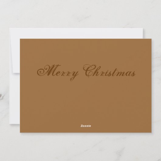 Kerstkaart voor religieuze doeleinden (Achterkant)