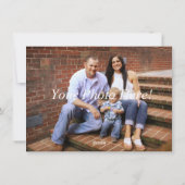 Kerstkaart voor rode en groene paarden (Achterkant)