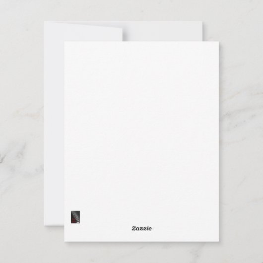  kerstkaart voor sierdoeleinden (Achterkant)