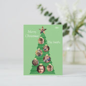 kerstkaart voor sierdoeleinden (Staand voorkant)