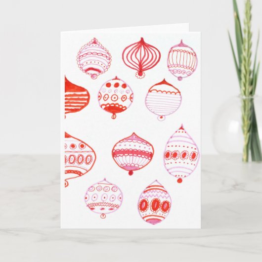 kerstkaart voor sierdoeleinden kaart (Voorkant)