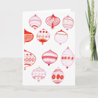 kerstkaart voor sierdoeleinden kaart