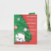 kerstkaart voor stropdasliefhebbers kaart (Voorkant)