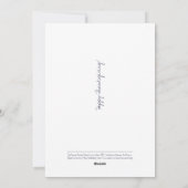 Kerstkaart voor Thanksgiving (Achterkant)