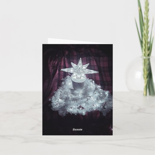 kerstkaart voor toiletpapier (variant) feestdagen kaart (Achterkant)