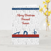 kerstKaart voor uw persoonlijke trainer Kaart (Gele Bloem)