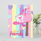 Kerstkaart voor vakantie (Staand voorkant)