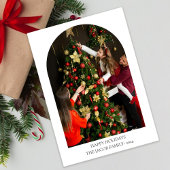 Kerstkaart voor vakantie