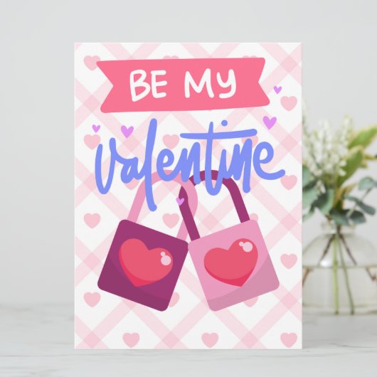 Kerstkaart voor vakantie (Staand voorkant)