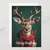 Kerstkaart voor vakantie (Voorkant / Achterkant)