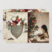 Kerstkaart voor vakantie (Voorkant / Achterkant)