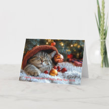 Kerstkaart voor vaste klanten