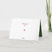 Kerstkaart voor vogels met foto's + aangepaste tek feestdagen kaart (Achterkant)