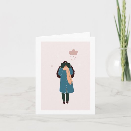 kerstKaart voor vrienden Kaart (Voorkant)