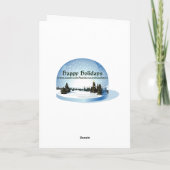 Kerstkaart voor Werkgever Feestdagen Kaart (Achterkant)