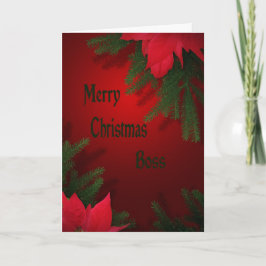 Kerstkaart voor Werkgever Feestdagen Kaart