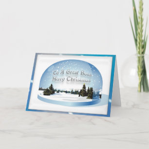 Kerstkaart voor Werkgever Feestdagen Kaart