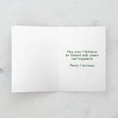 Kerstkaart voor Werkgever Feestdagen Kaart (Binnen)