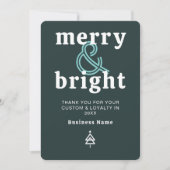 Kerstkaart voor zakelijk gebruik (Voorkant)