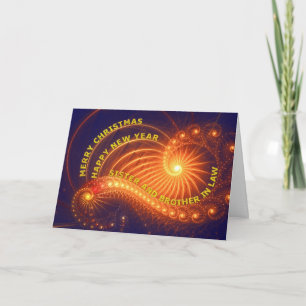 Kerstkaart voor zus en zwager feestdagen kaart