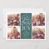 Kerstkaart | Vrede, Liefde & Vreugde (Voorkant)