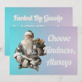 Kerstkaart Vrolijk (Voorkant / Achterkant)