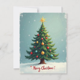 Kerstkaart - Vrolijk kerstfeest
