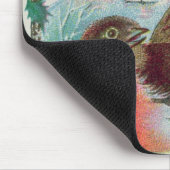 kerstkaart waarop een rover is afgebeeld muismat (Hoek)