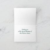 Kerstkaart/Wenskaart 9 Feestdagen Kaart (Binnen)