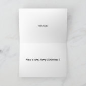 Kerstkaart - Wilde Eenden Feestdagen Kaart (Binnen)