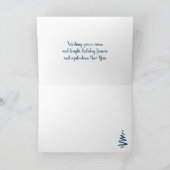 Kerstkaart "Winter Magic" Feestdagen Kaart (Binnen)