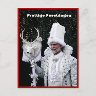 Kerstkaart Winterkoning Venetië (Nederland) Briefkaart
