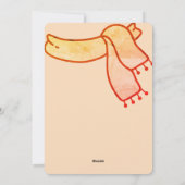 Kerstkaart "Winter's Embrace" (Achterkant)