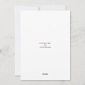 Kerstkaart zwangerschapsaankondiging voor een groe (Achterkant)