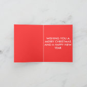 KERSTKAARTEN - 1800s de KERSTMAN & SPEELGOED Feestdagen Kaart (Binnen)